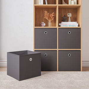Hopfällbar förvaringslåda set om 10 28x30x30cm [en.casa] välj modell