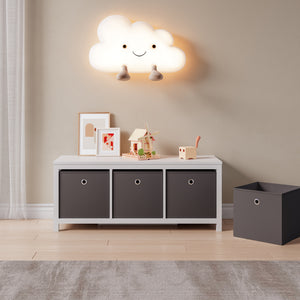 Hopfällbar förvaringslåda set om 10 28x30x30cm [en.casa] välj modell