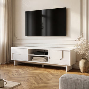 TV-skåp Katanshumn med 2 dörrar 150x39x45 cm [en.casa]