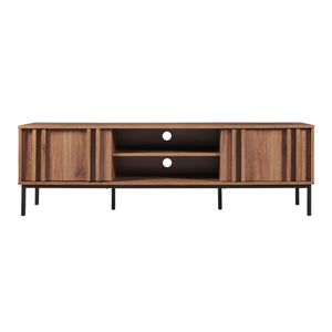 TV-bänk Kilmandar 160x40x49 cm valnötslook [en.casa]