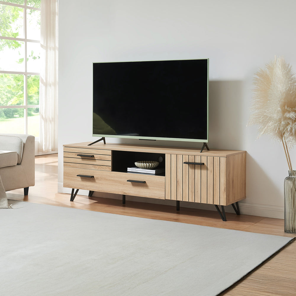 TV-bänk med noppor [en.casa]