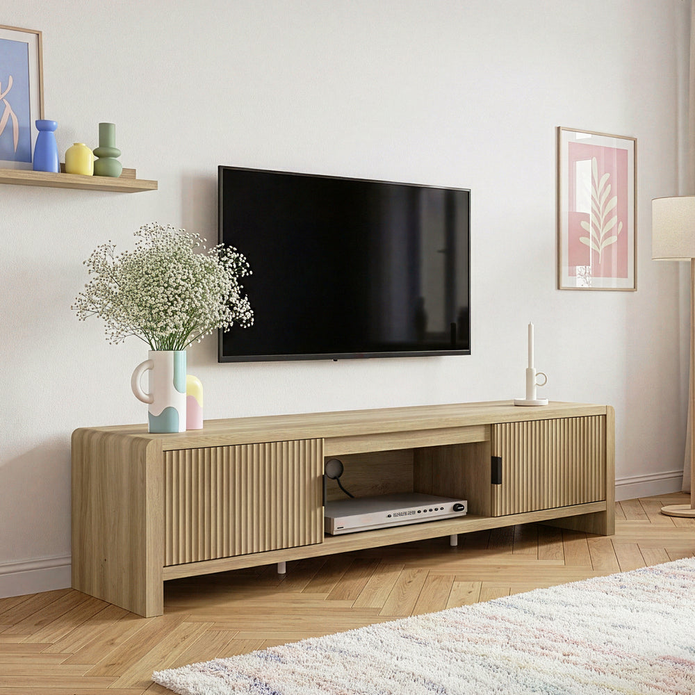 TV-bänk Lukkodso 150x40x40 cm [en.casa]