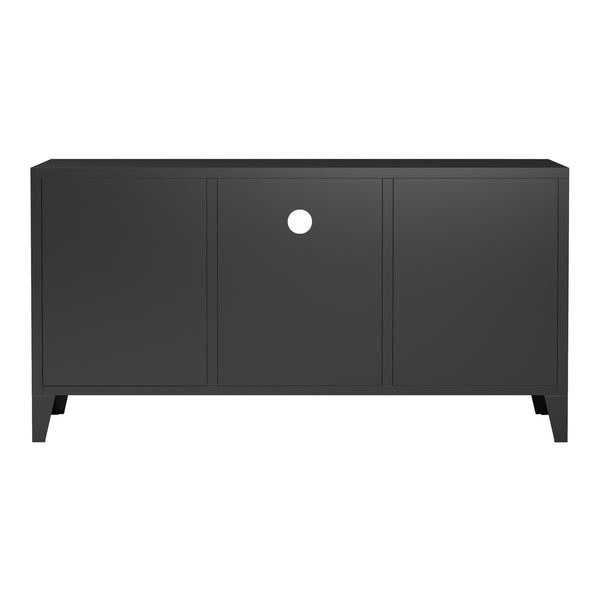 TV-bänk Kotka med dörrar [en.casa]