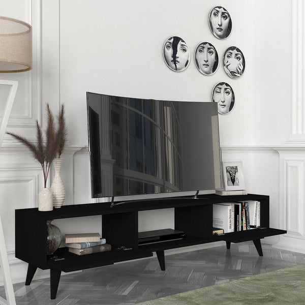 TV-bänk Kullila 160x35x40 cm [en.casa]