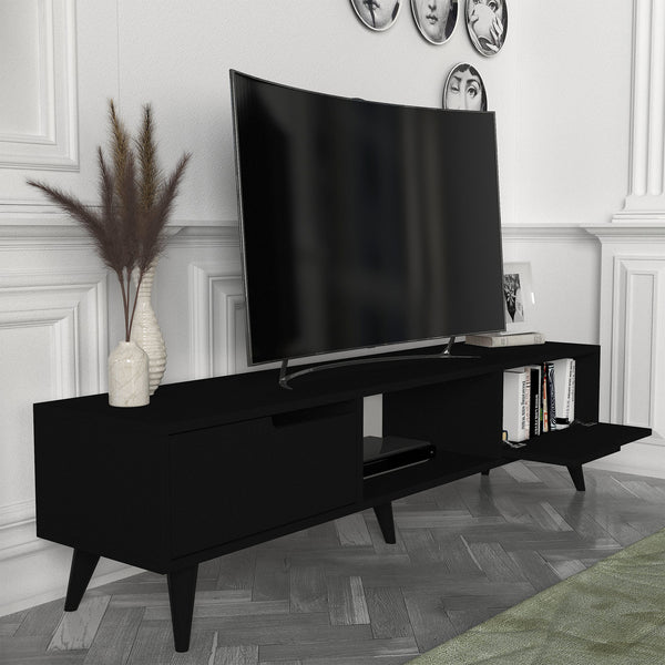 TV-bänk Kullila 160x35x40 cm [en.casa]
