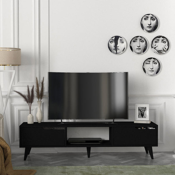 TV-bänk Kullila 160x35x40 cm [en.casa]