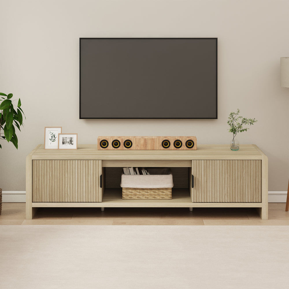 TV-bänk Lukkodso 150x40x40 cm [en.casa]