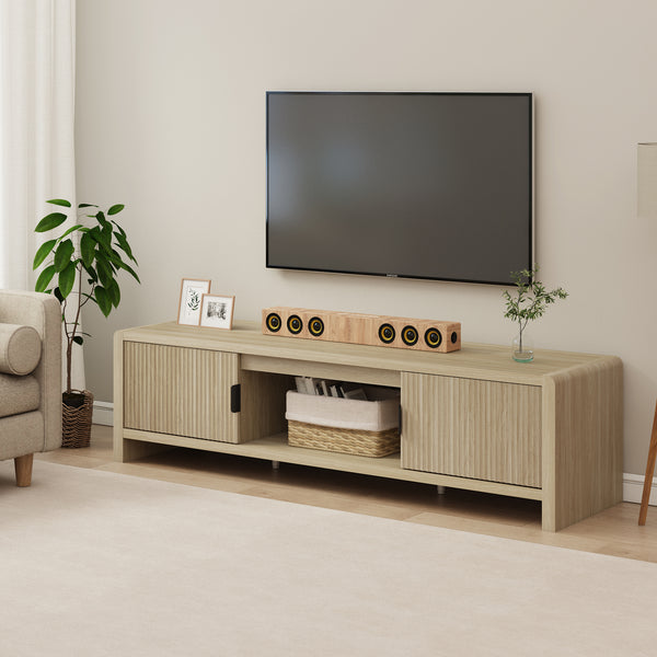 TV-bänk Lukkodso 150x40x40 cm [en.casa]