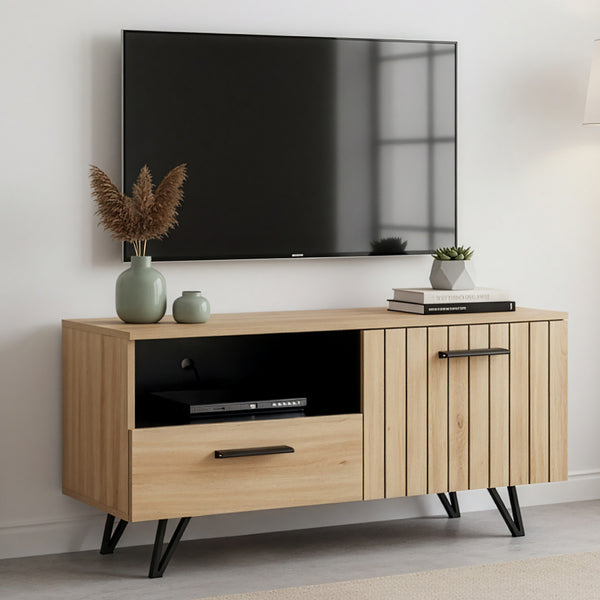 TV-bänk med noppor [en.casa]