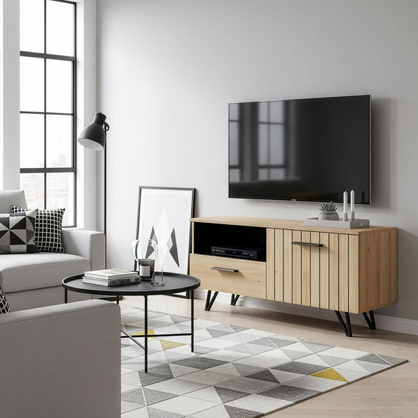 TV-bänk med noppor [en.casa]