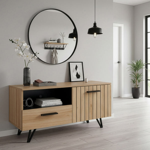 TV-bänk med noppor [en.casa]