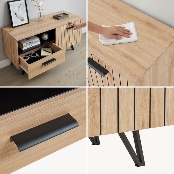 TV-bänk med noppor [en.casa]