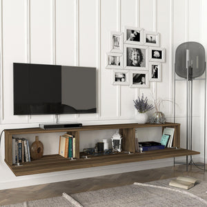 TV-bänk Vihti 180x31x29,5cm i olika färger [en.casa]