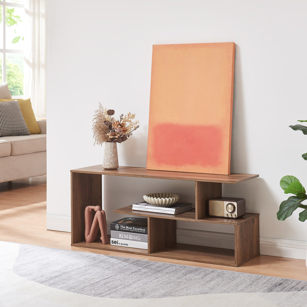 Tv-bänk Anän 100x29,5x42 cm [en.casa]