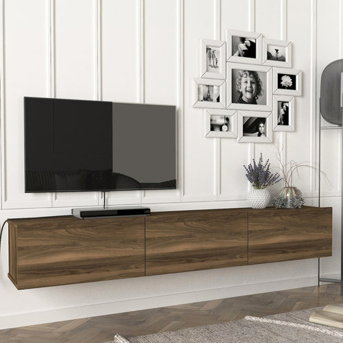 TV-skåp Vihti 180x31x29,5cm i olika färger [en.casa] - premiumXL