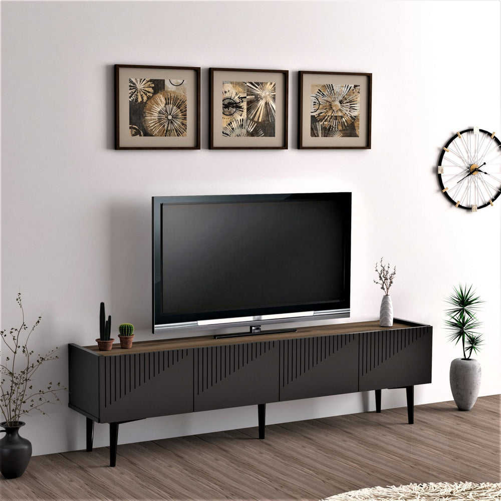 TV-bord Oppdal 154x37x45cm [en.casa] - premiumXL