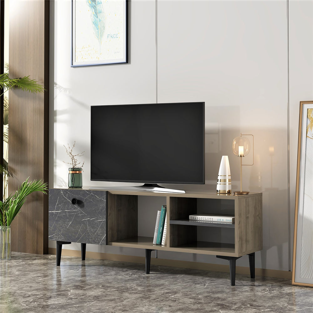 TV-bord Nannestad 45x120x30 cm i olika färger [en.casa]