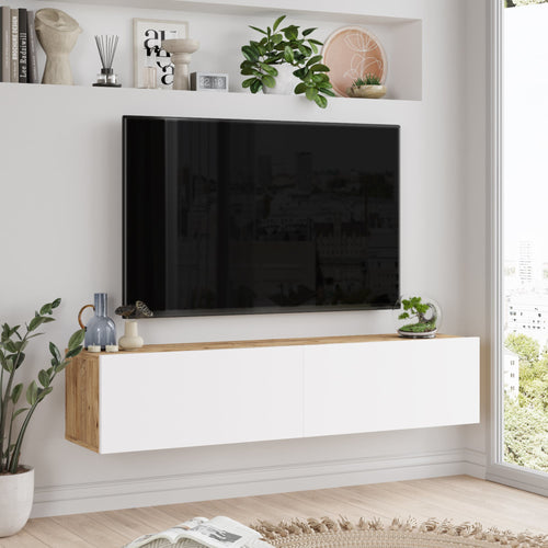 TV-bord Lapinlahti i olika färger och storlekar [en.casa] - premiumXL