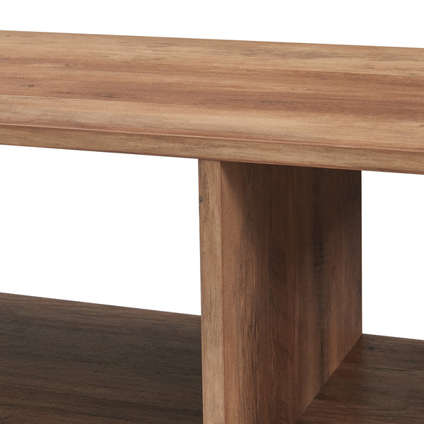 Tv-bänk Anän 100x29,5x42 cm [en.casa]