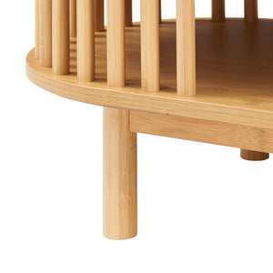 TV-bord Jarvenpaa bambu [en.casa]