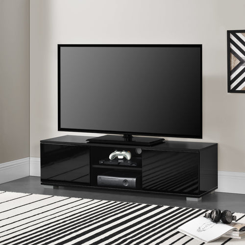 Tv bänk 2 dörrar 34,5x120x40cm [en.casa] välj modell