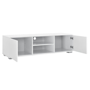 Tv bänk 2 dörrar 34,5x120x40cm [en.casa] välj modell