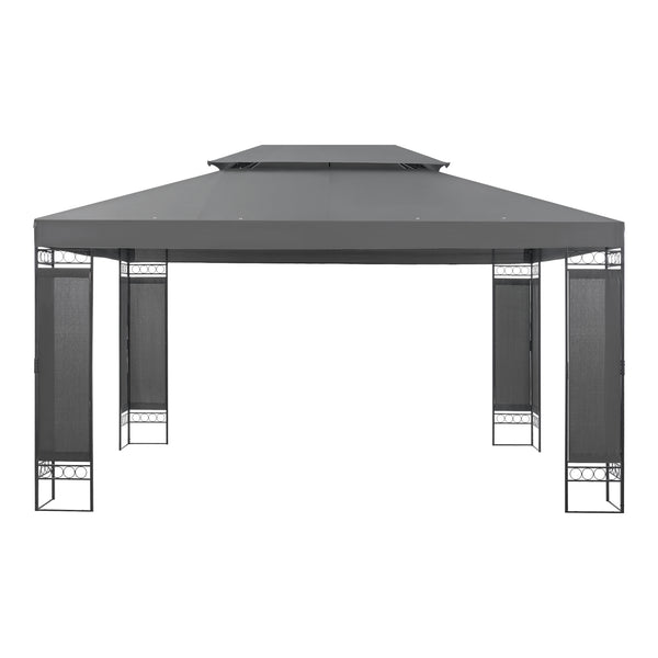 Marquee Lanciano Pavilion 400x300x265cm i olika färger [en.casa]
