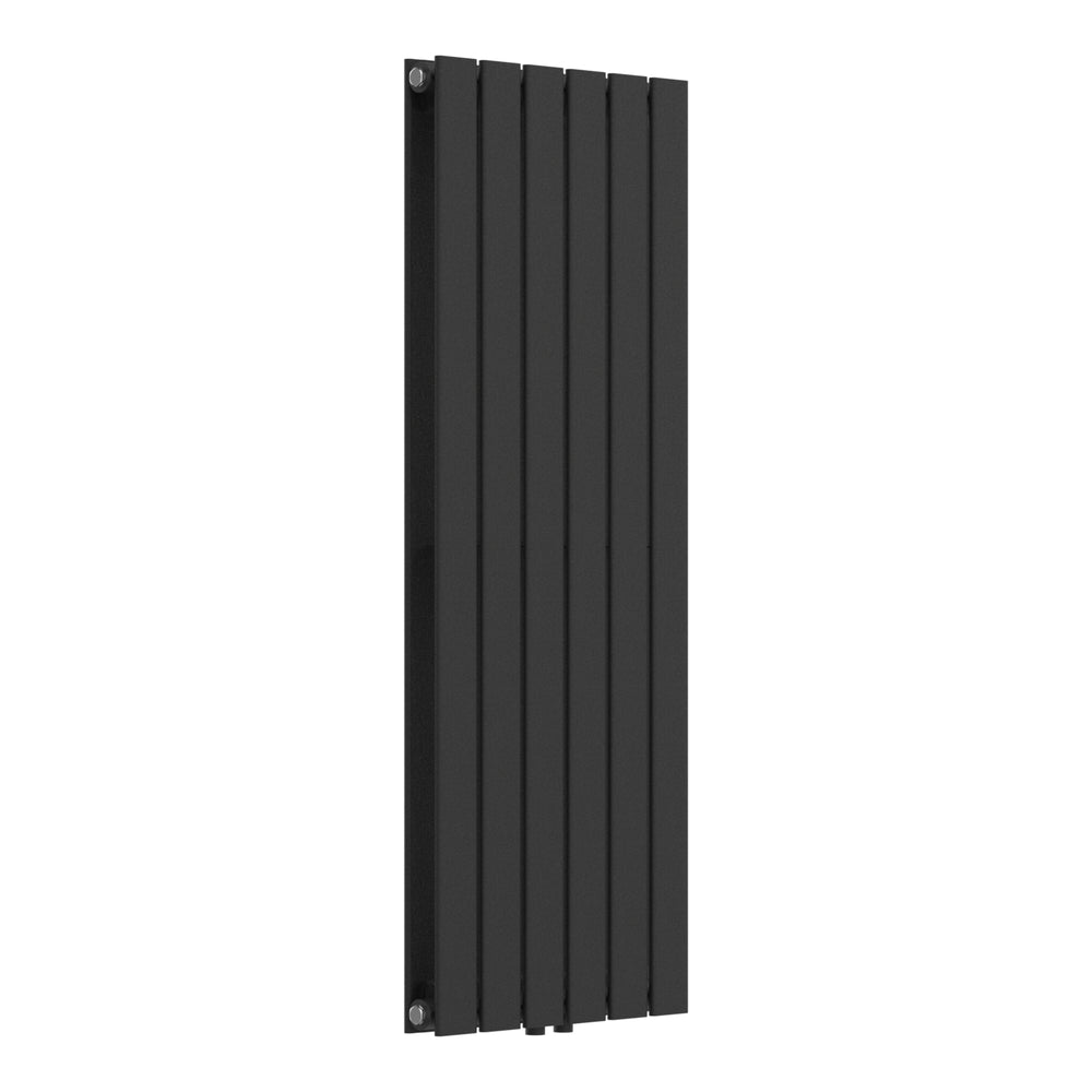 Designradiator Nore svart 120x45cm dubbelt lager 1140W [neu.haus]