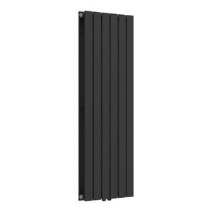 Designradiator Nore svart 120x45cm dubbelt lager 1140W [neu.haus]