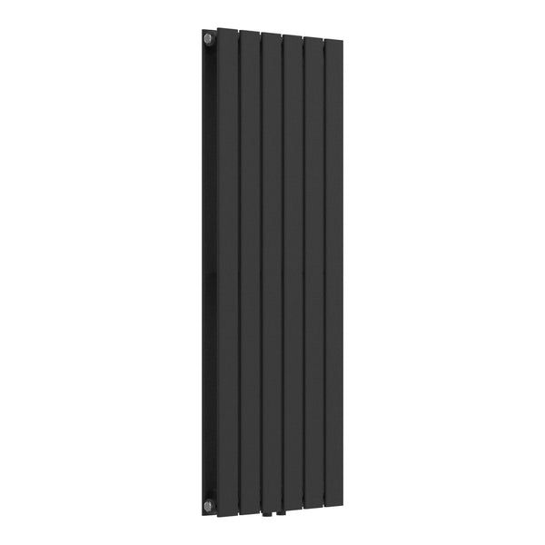 Designradiator Nore svart 120x45cm dubbelt lager 1140W [neu.haus]