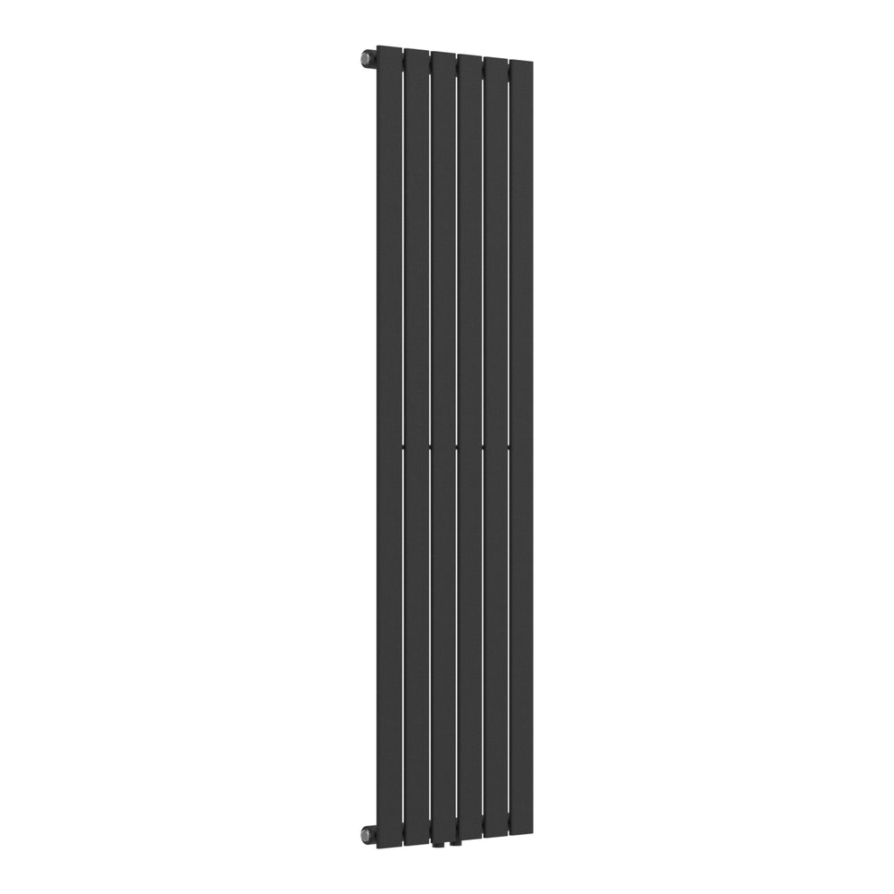 Designradiator Nore Svart 160x45cm Enkelt lager 790W [neu.haus]