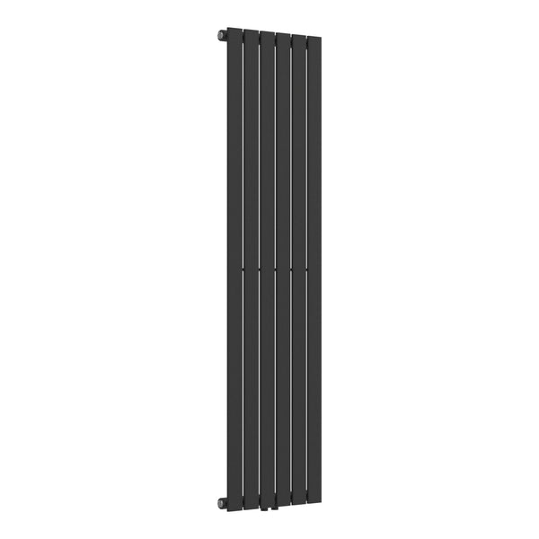 Designradiator Nore Svart 160x45cm Enkelt lager 790W [neu.haus]