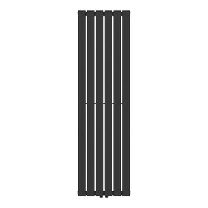 Designradiator Nore Svart 160x45cm Enkelt lager 790W [neu.haus]