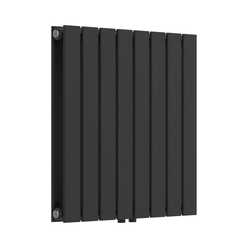 Designradiator Nore svart 60x60cm dubbellager 809W [neu.haus]