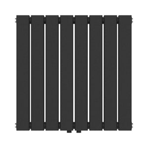 Designradiator Nore svart 60x60cm dubbellager 809W [neu.haus]