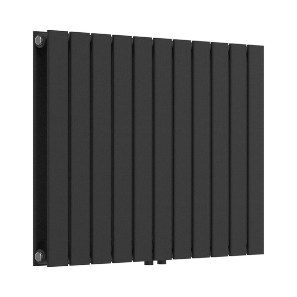 Designradiator Nore svart 60x80cm dubbelt lager 1097W [neu.haus]
