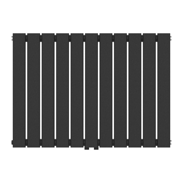 Design radiator Nore Svart 60x80cm Enkelskikt 616W [neu.haus]