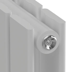 Designradiator Nore Vit 180x30cm dubbelt lager 1122W [neu.haus]