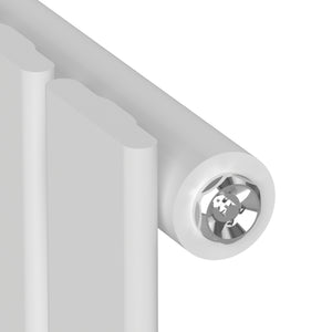 Designradiator Nore Vit 60x30cm Enkelskikt 249W [neu.haus]