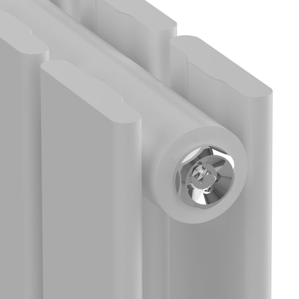 Designradiator Nore Vit 60x80cm dubbelt lager 1097W [neu.haus]