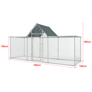 Hönsbur Arguin galvaniserat stål UV-beständig [pro.tec] välj modell