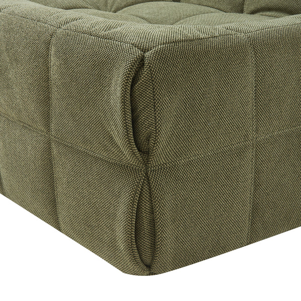 Fotpall Koskyvn 35x80x55 cm Textil [en.casa]