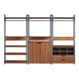 Garderobsställ Set Larem [en.casa]