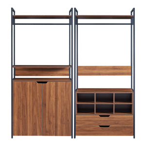 Garderobsställ Set Larem [en.casa]