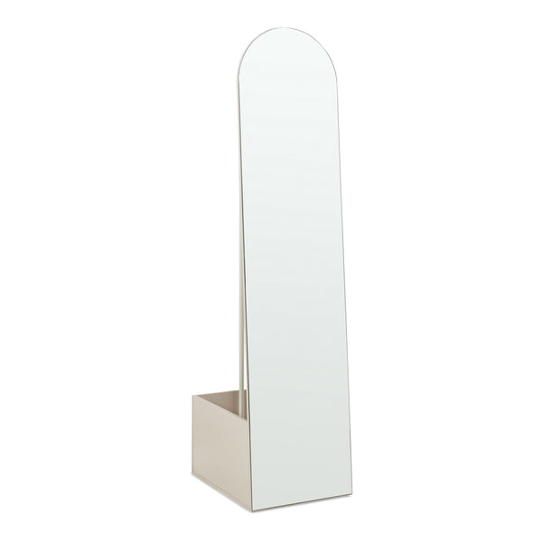Garderobsspegel 2-i-1 Kuonta 165x40x51 cm [en.casa]