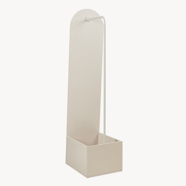 Garderobsspegel 2-i-1 Kuonta 165x40x51 cm [en.casa]