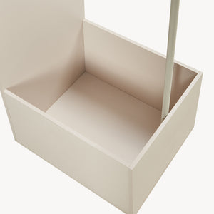 Garderobsspegel 2-i-1 Kuonta 165x40x51 cm [en.casa]