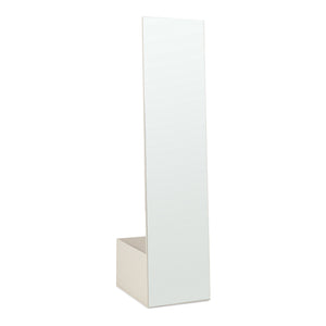 Garderobsspegel 2-i-1 Saden 165x40x51 cm [en.casa]
