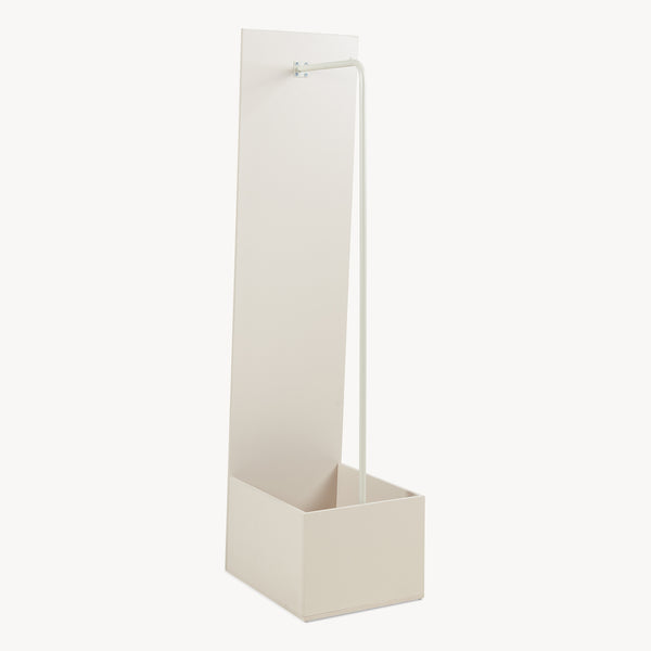 Garderobsspegel 2-i-1 Saden 165x40x51 cm [en.casa]