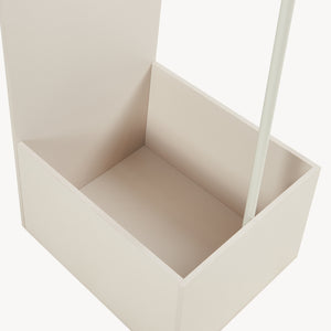 Garderobsspegel 2-i-1 Saden 165x40x51 cm [en.casa]